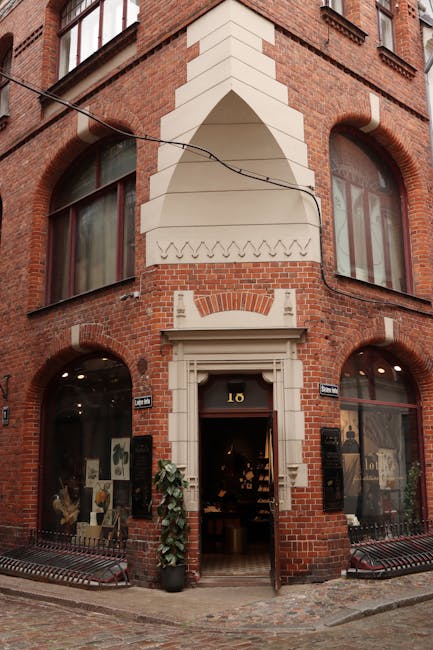 A brick shop front representing the solid foundation of our health methodology